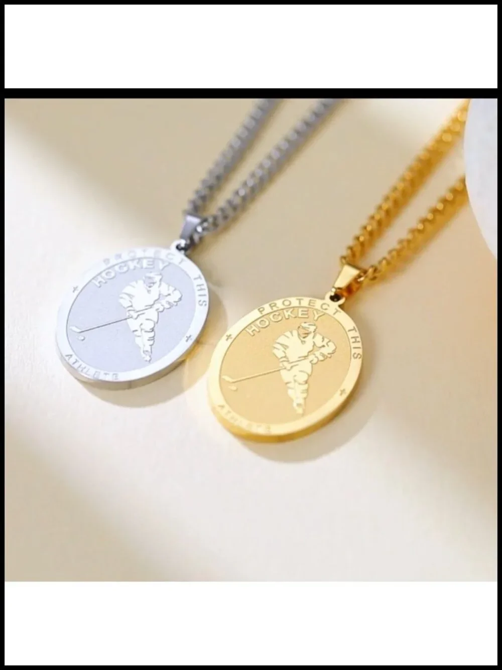 St. Sebastian Medal Necklace Stainless Steel Patron Saint of Athletes Catholic